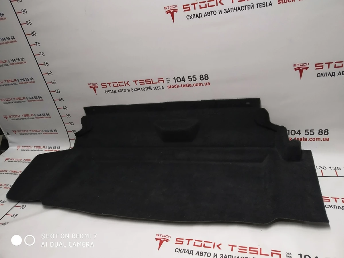10 Luggage compartment trim lower textile Tesla model S, model S REST 1045210-00-B