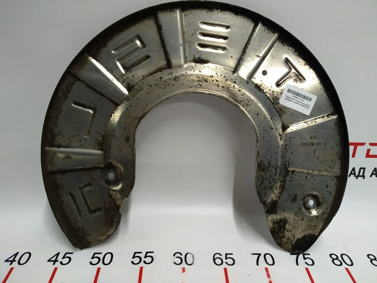 6 Термокожух тормозного диска переднего правого Tesla model S, model S REST 1045951-01-B