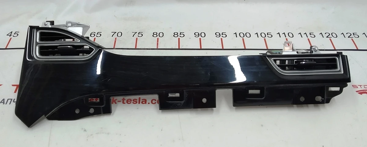 23 Decorative trim for the center panel pass. LINEAR DARK ASH LHD assy Tesla model S, model S REST 1045969-92-C