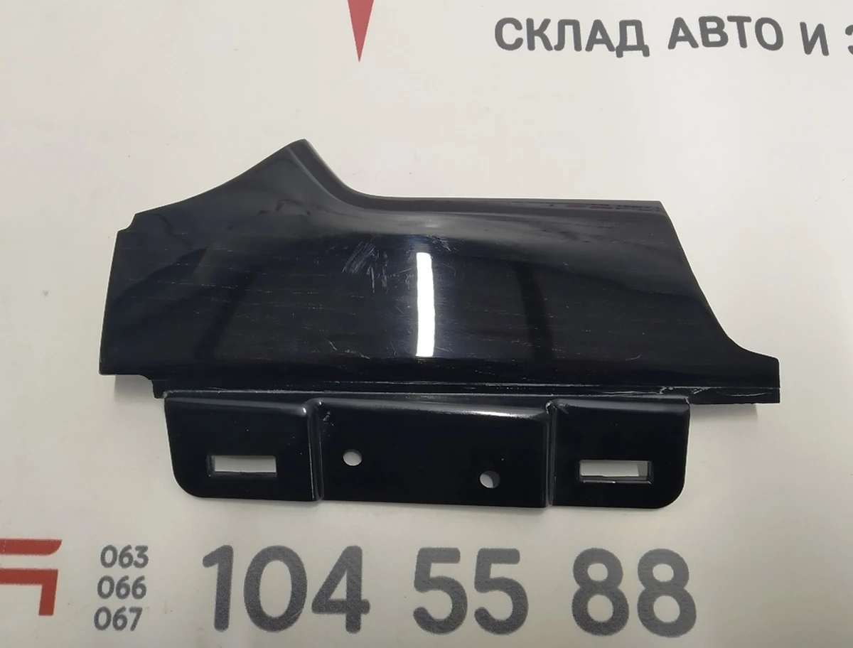 23 Декоративная накладка центральной панели вод. левая LINEAR DARK ASH LHD Tesla model S, model S REST 1045969-92-C