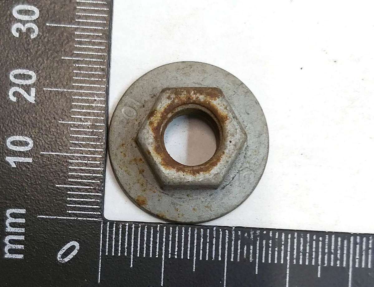 3 Гайка HF M10 PC10 усилителя бампера переднего Tesla model X 1047337-1079620 set