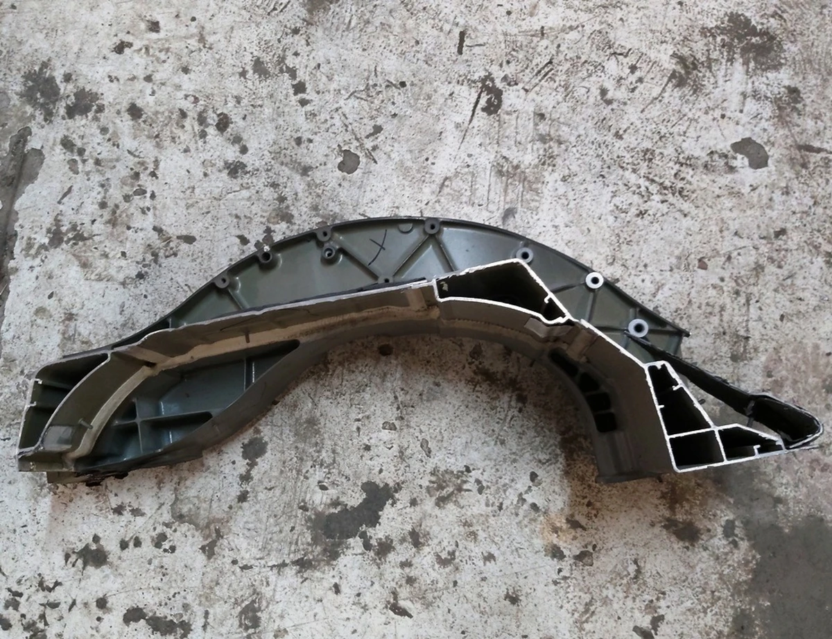 24 Rear Left Power Arm Quarter with Spar Socket AWD Tesla Model S, Model S REST 1035354-S0-A