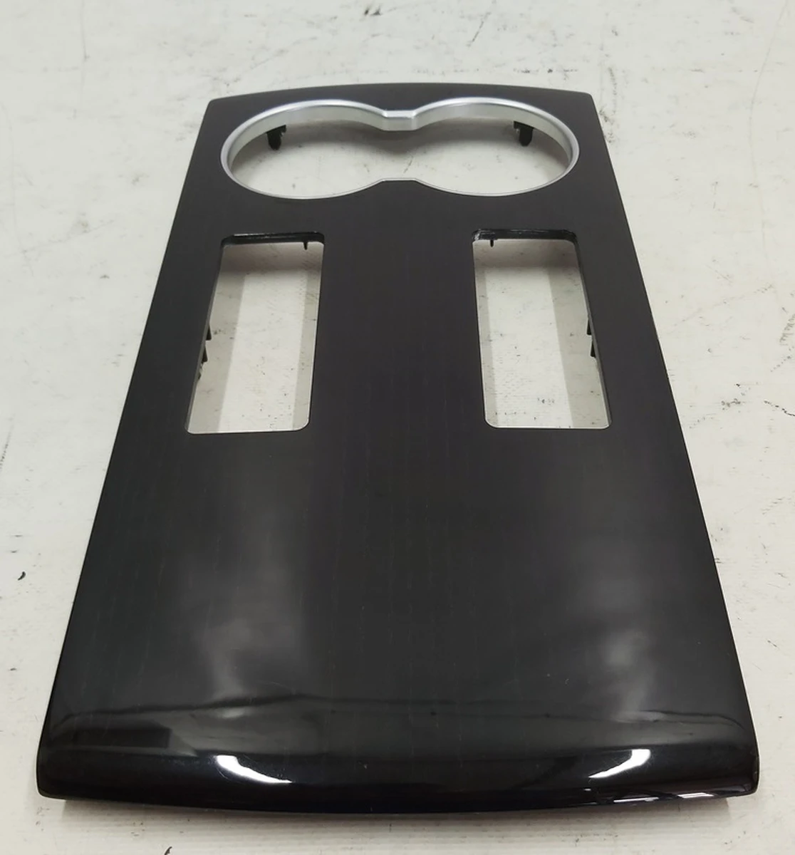 15 CENTER CONSOLE ARMREST DECOR - LINEAR DARK ASH GRAPH Tesla model S, model S REST, model X 1047750-23-C
