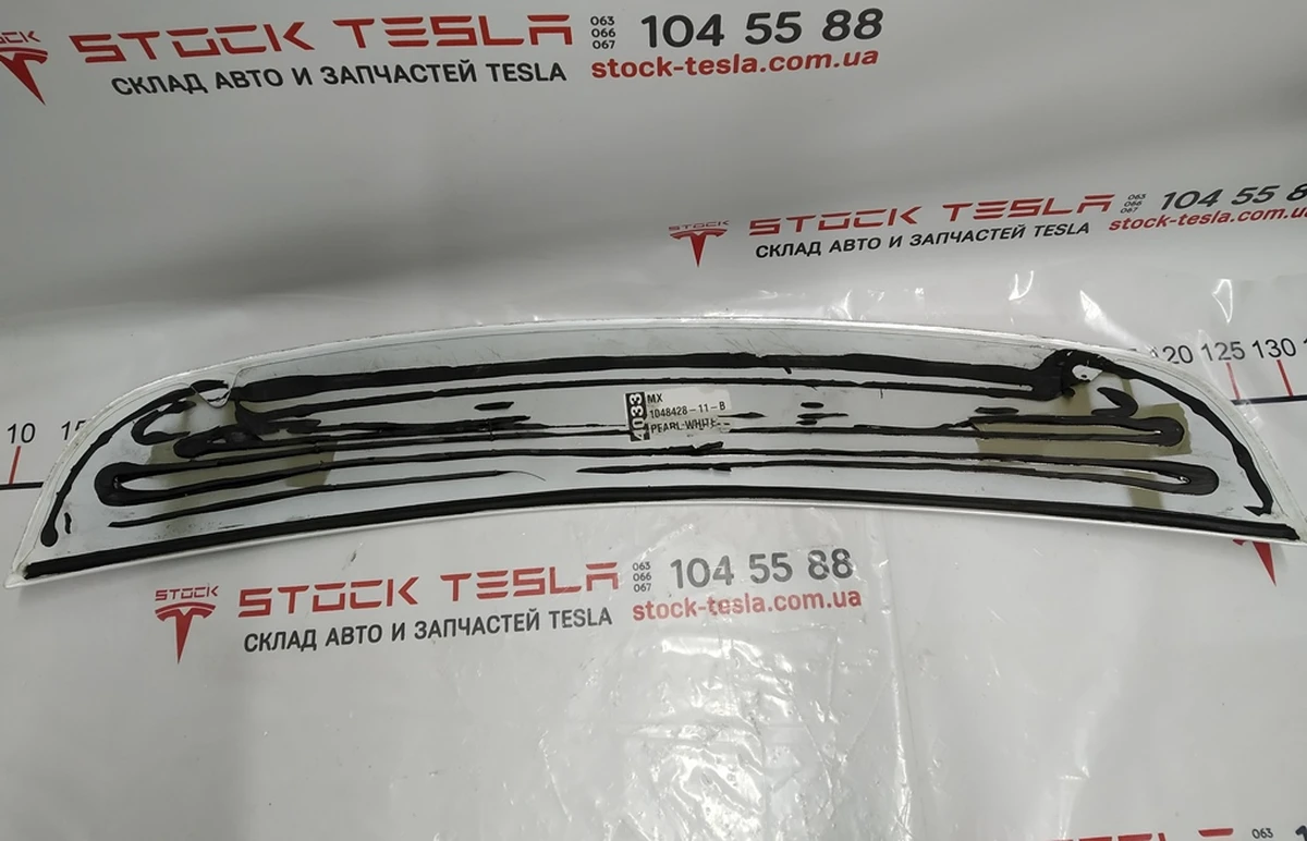 1 Накладка спойлера пасивного верхня PPSW Tesla model X 1048428-E0-B