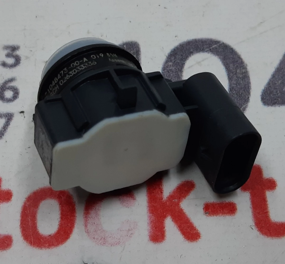 1 Датчик парктроника (короткий) VERSION 2 АП1 з гумовим кільцем NEW Tesla model S, model S REST, model X 1048473-01-A