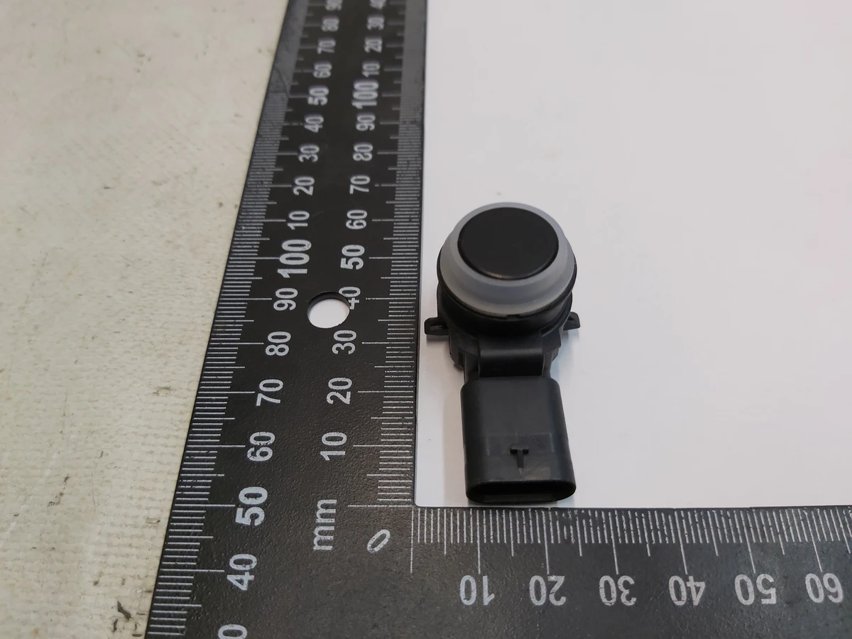 2 Заглушка (муляж) датчика парктроніка АП1 з кільцем Tesla all models 1048474-00-A