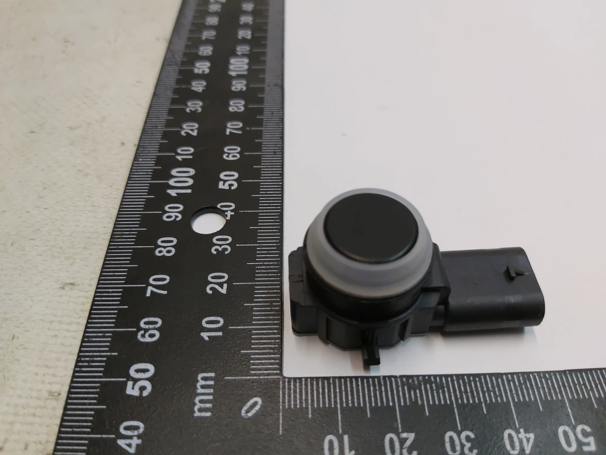 2 Заглушка (муляж) датчика парктроніка АП1 з кільцем Tesla all models 1048474-00-A