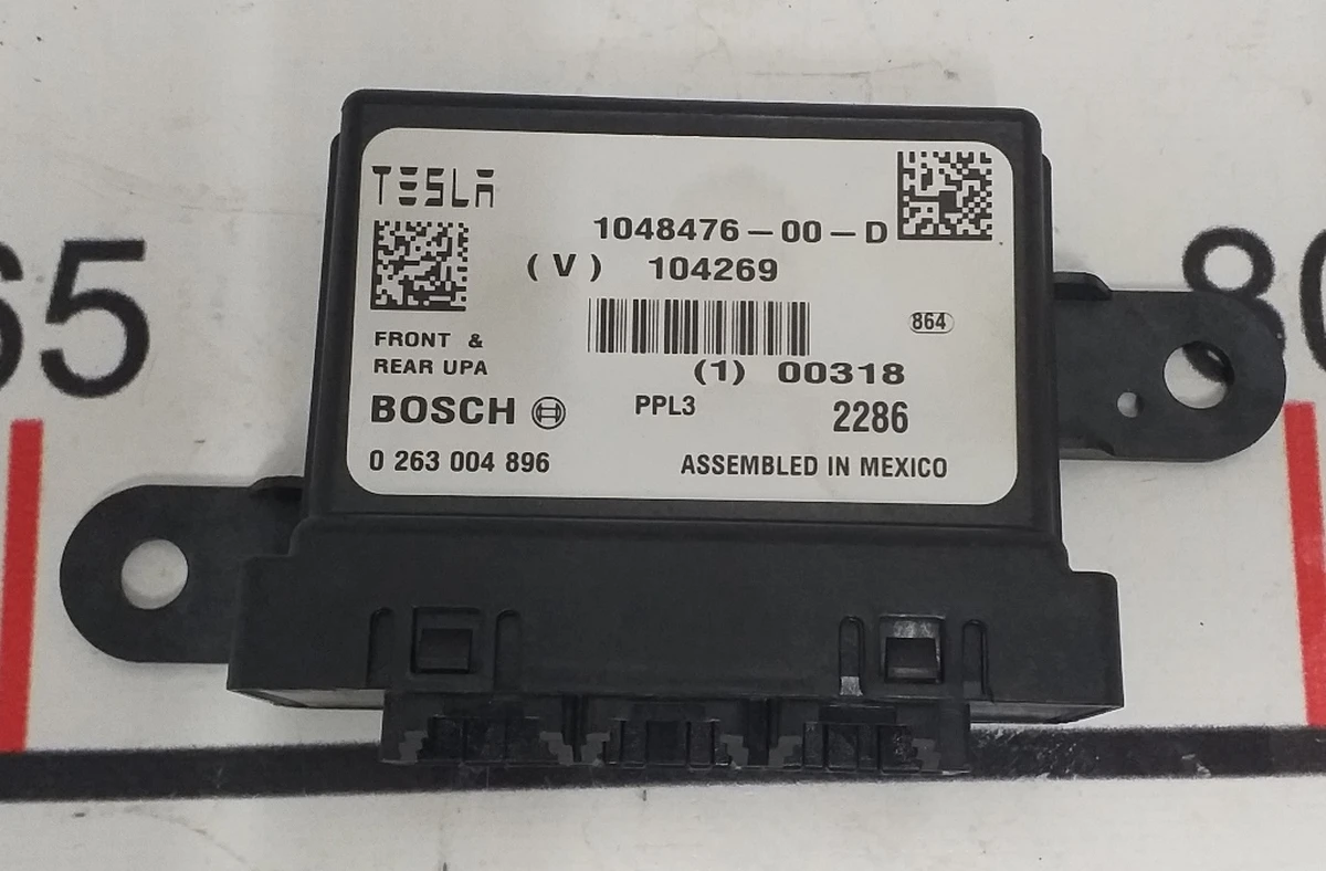 1 Блок керування парктрониками ECU PARK ASSIST Tesla model S, model S REST, Tesla model X 1048476-00-D
