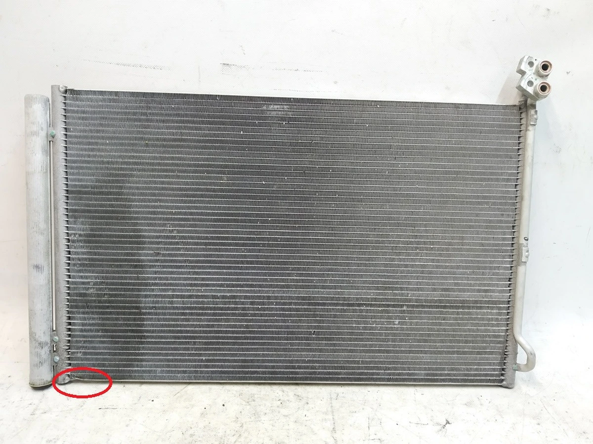 3 MX, CFM, CONDENSER  damaged Tesla model X 1048499-00-C