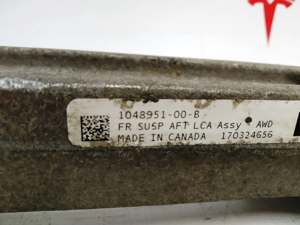 11 FR SUSP AFT LINK ASSY Tesla model S, model S REST 1027351-00-C