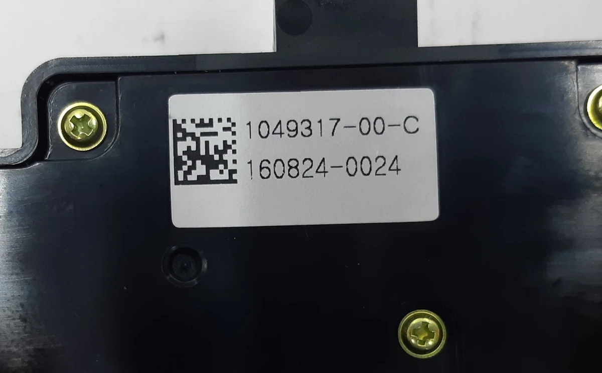 1 Блок регулировки положения водительского сиденья (глянец) Tesla Model S REST, Model X 1049317-00-C