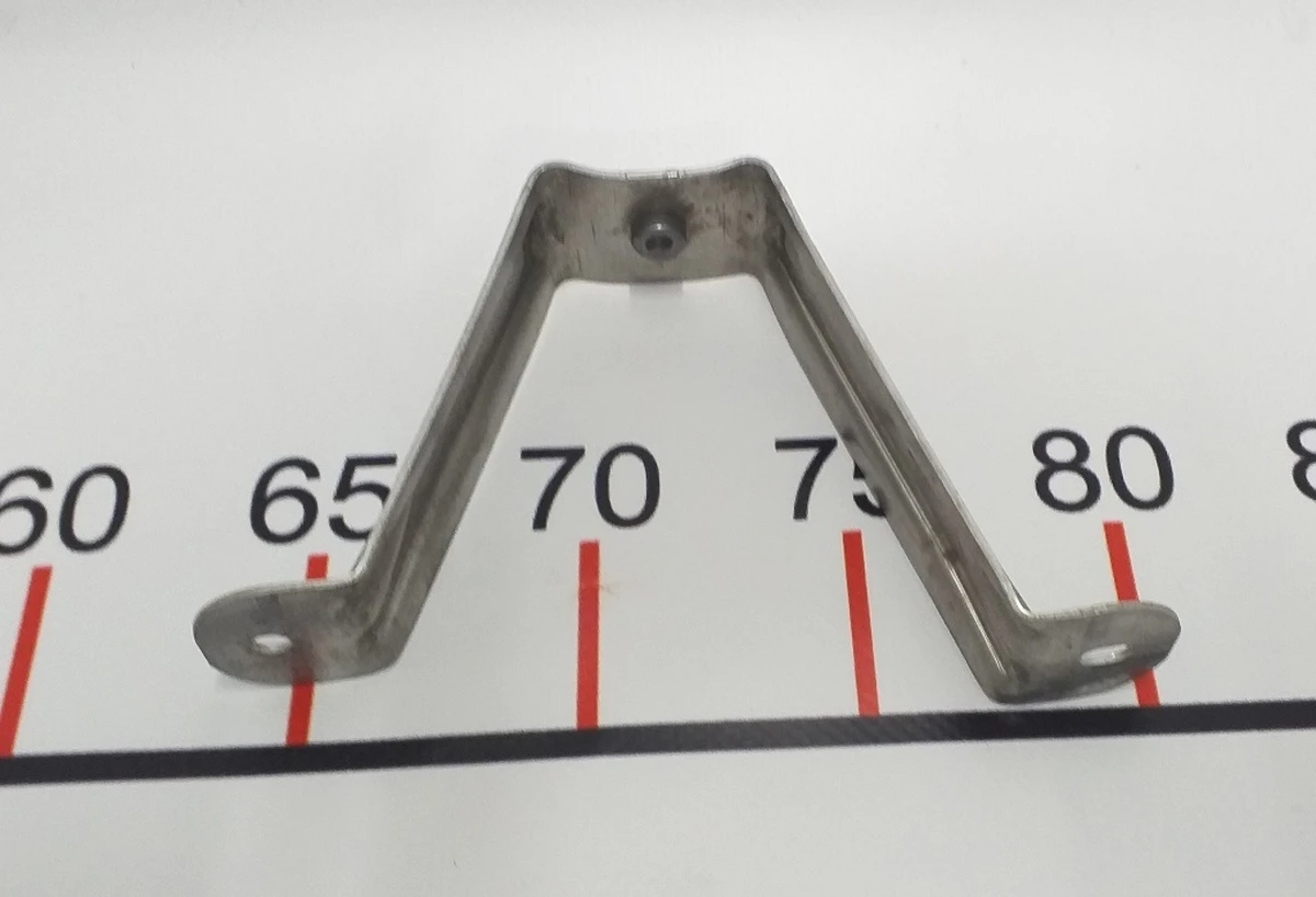 28 Assembly- bracket, trunk, left hand - rear aeroshield, MDLX Tesla Model X 1049739-00-G