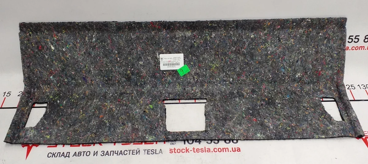 19 Килимове покриття 3-го ряду сидінь Tesla Model X 1050473-00-E