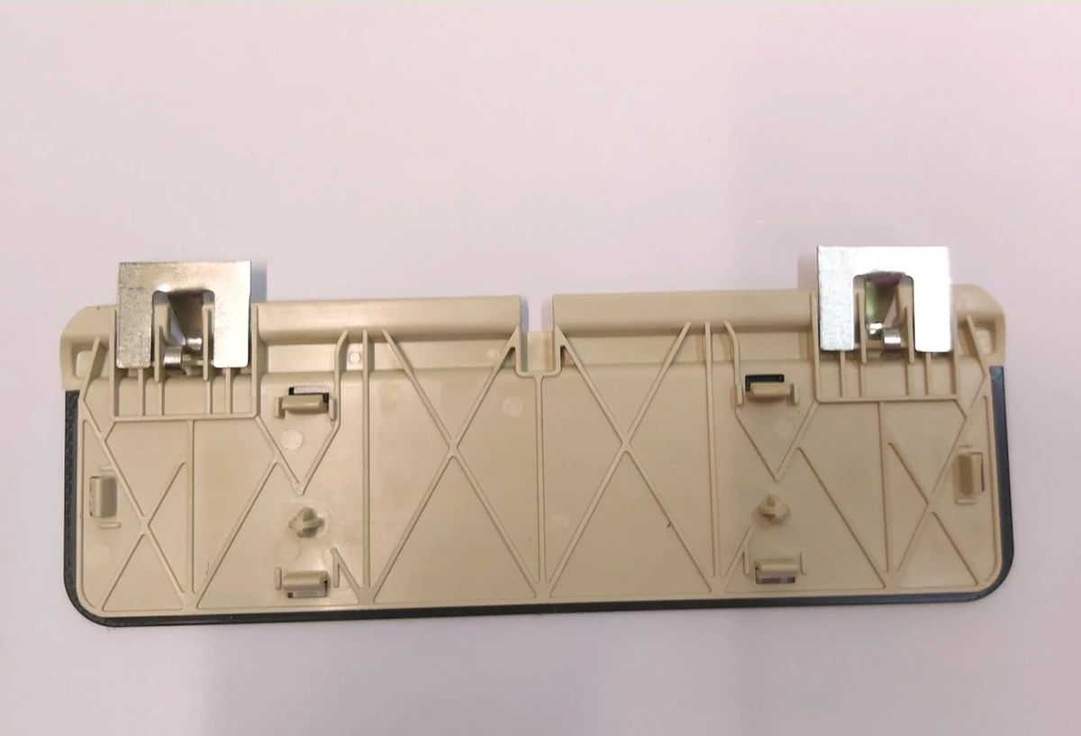 2 Sun visor mirror element TEXTILE with base FOG Tesla model S, model S REST 1143852-00-A