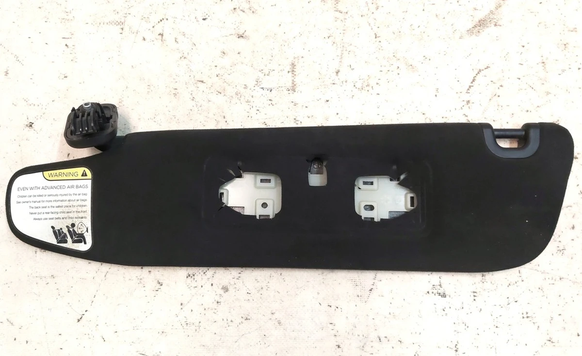 1 ASY, SUN VISOR LH, ALC BLK, US without cover and mirror Tesla model S, model S REST 1050619-02-A