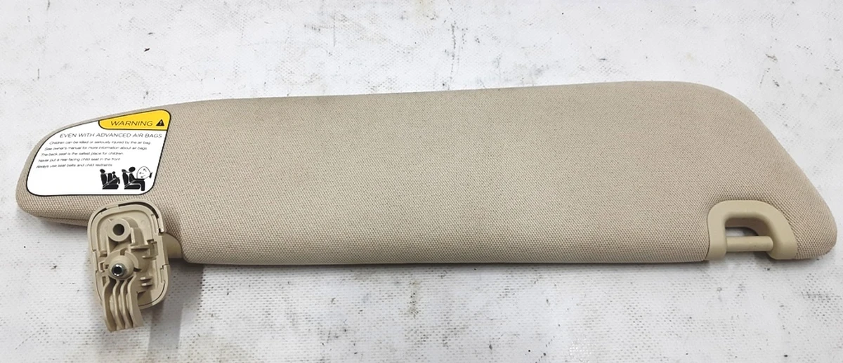 1 Sun visor left TEXTILE damaged Tesla model S, model S REST 1050619-00-A