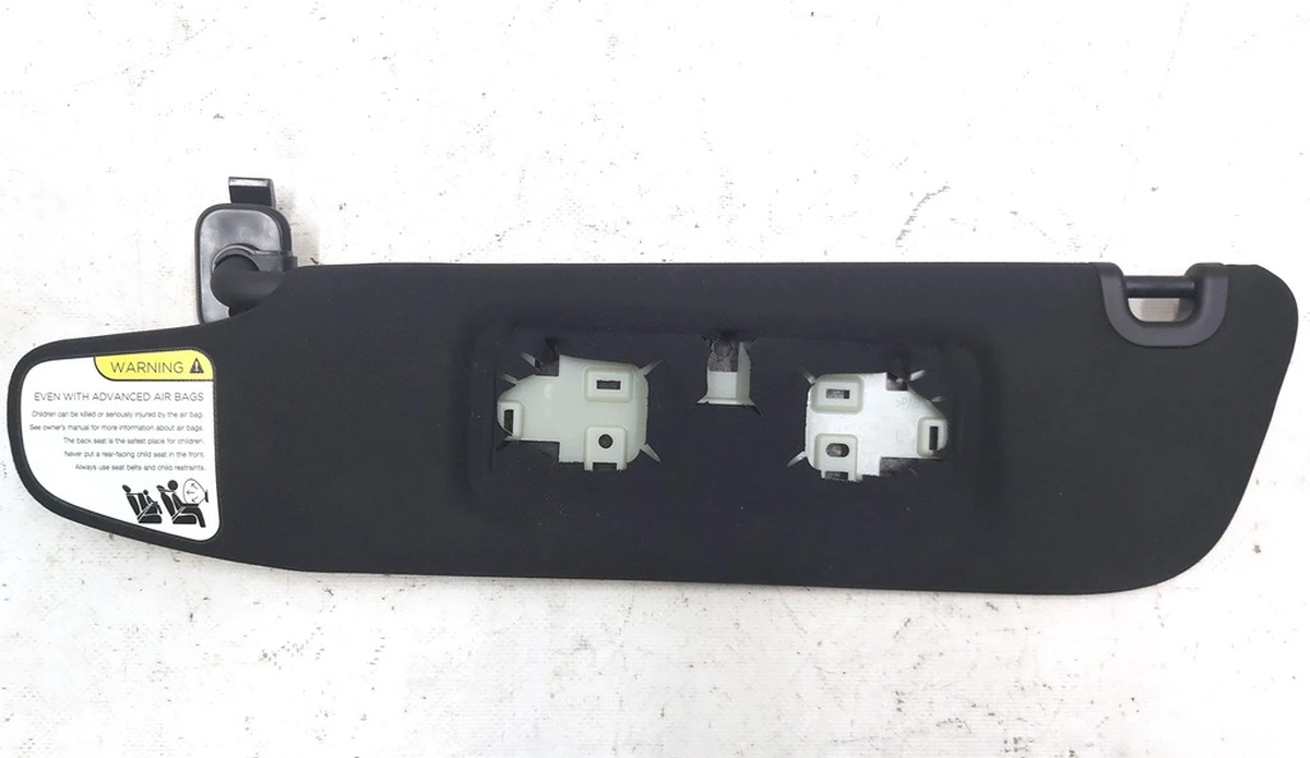 1 Left sun visor ULS BLK US without mirror element Tesla model S REST 1050619-06-A