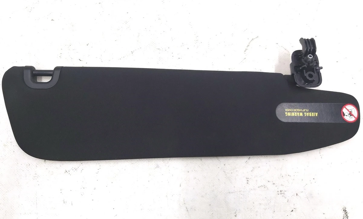 1 Left sun visor ULS BLK US without mirror element Tesla model S REST 1050619-06-A