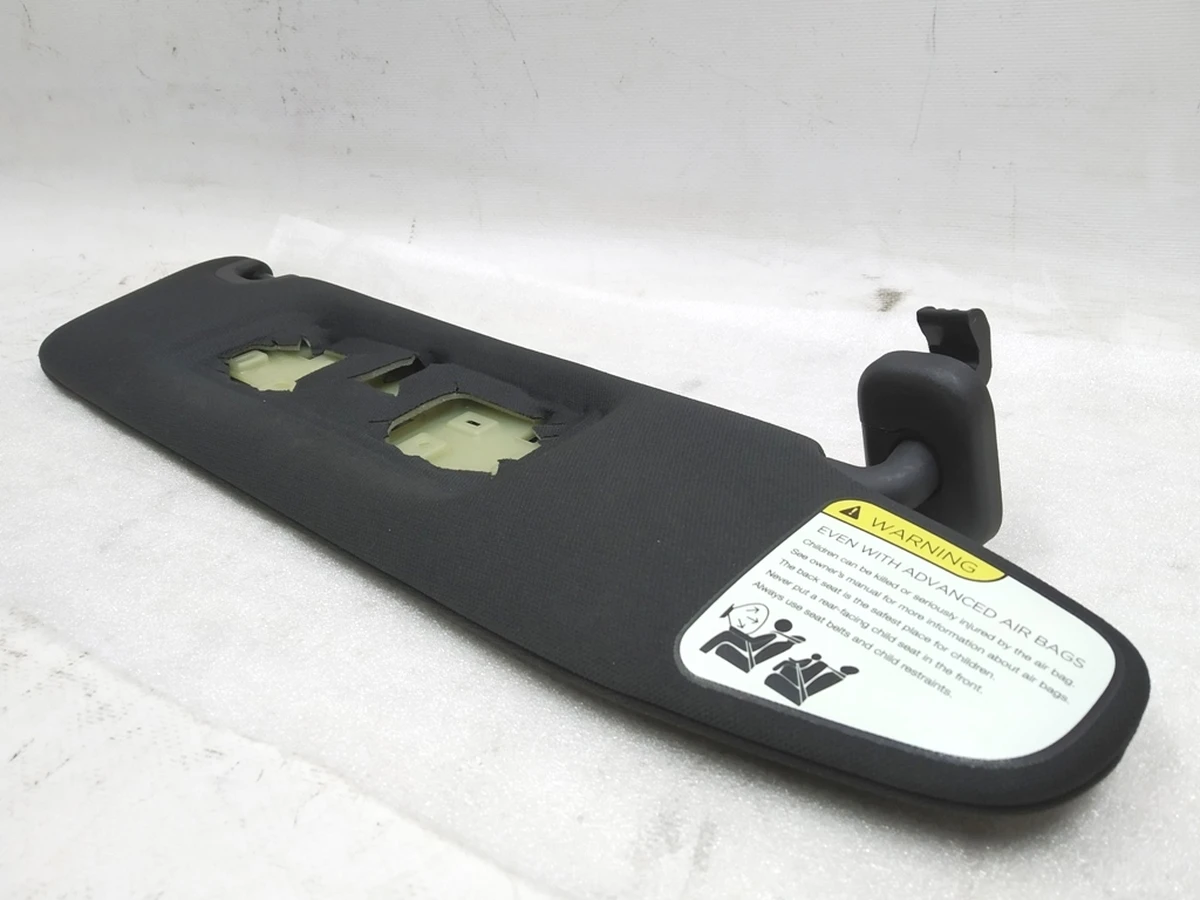 1 Right sun visor ULS BLK US without mirror Tesla model S REST 1050620-06-A