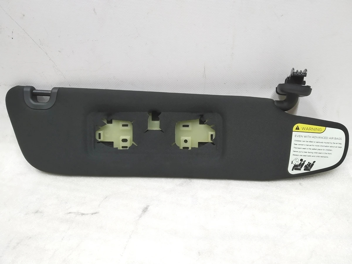 1 Right sun visor ULS BLK US without mirror Tesla model S REST 1050620-06-A