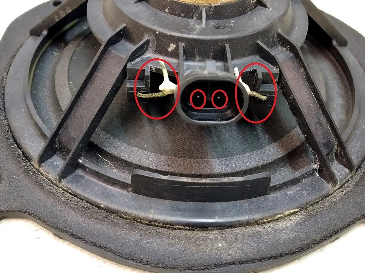 8 Audio, speaker, midwoofer, slim,160MM Tesla Model X 1050709-00-B