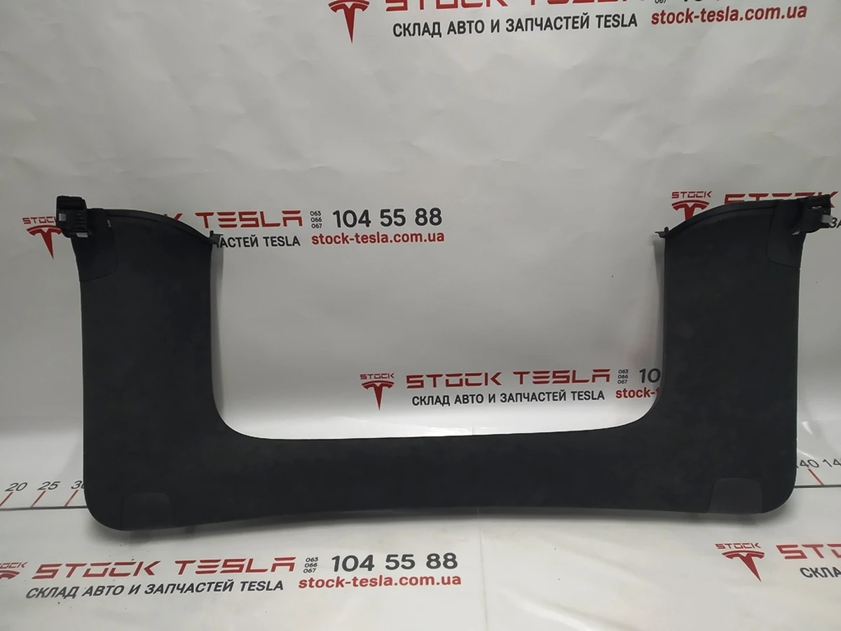 Облицовка верхнего стекла двери задней правой ULTRASUEDE BLK Tesla Model X 1051554-06-J