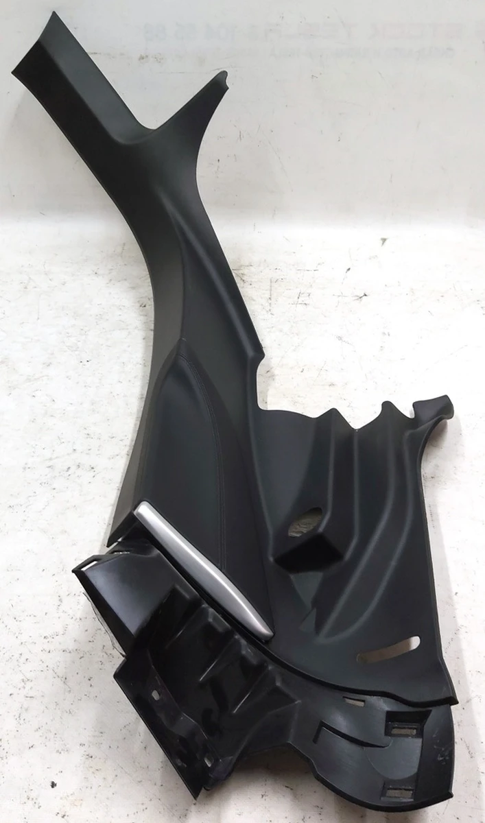 17 ASY C-PLR TRIM LOWER LH LTHR BLK Tesla model S, model S REST 1051768-02-C