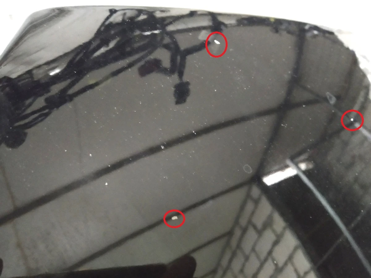 1 Капот (дві петлі) PBSB із пошкодженням RWD Tesla model S 1051875-E0-G