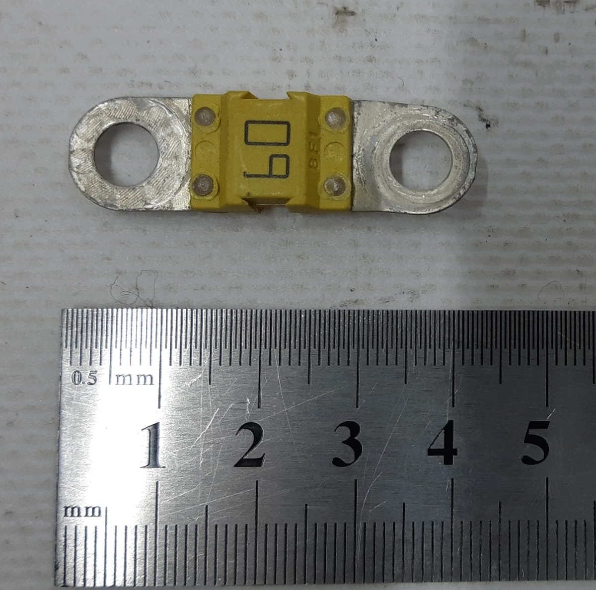 3 Запобіжник LOW PROFILE, 60A Tesla Tesla model X, S, REST 1052261-60-A