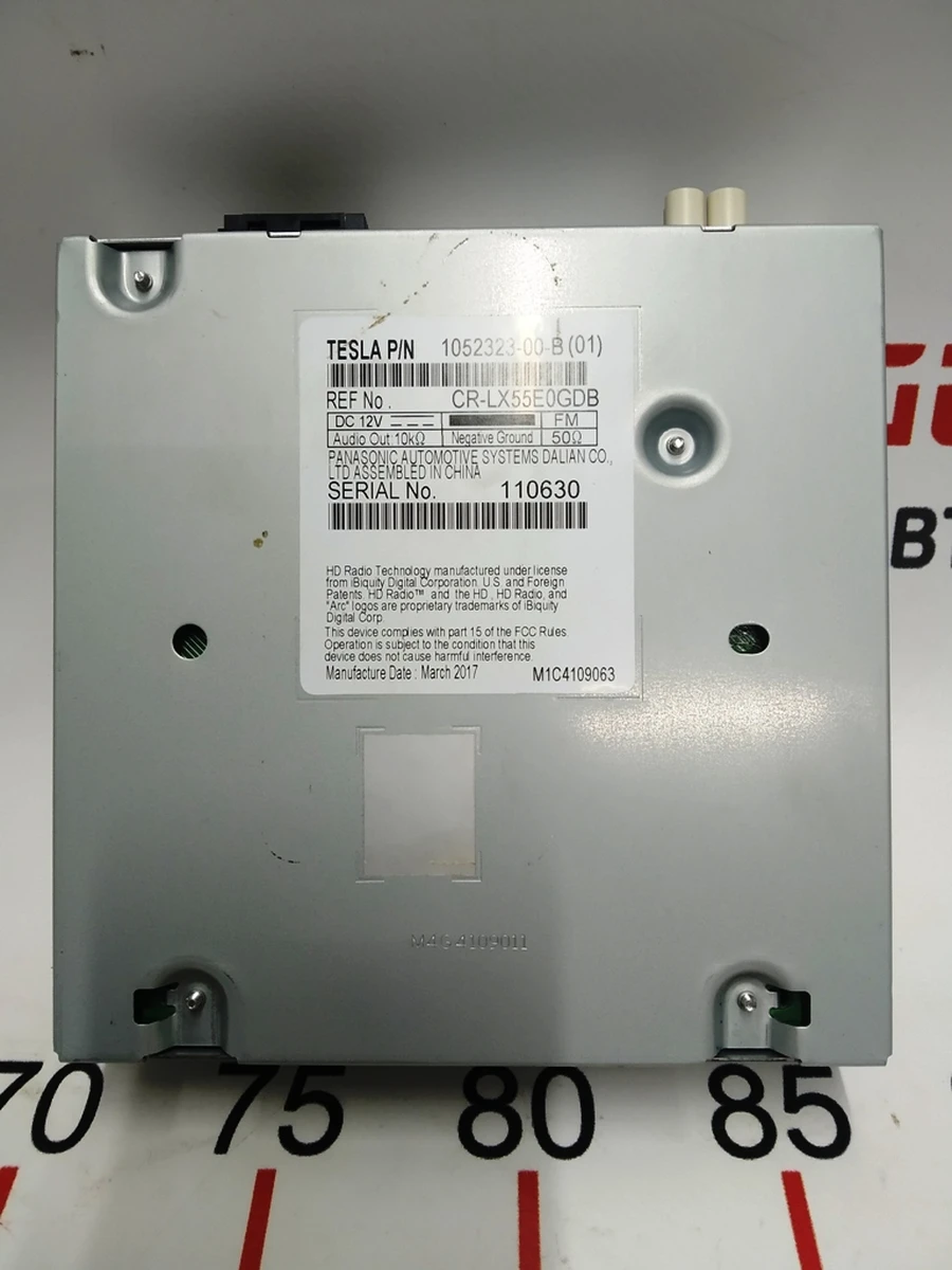 1 Радио Base 500KB (USA) Tesla Model S, Model S REST, Model X 1052323-00-B