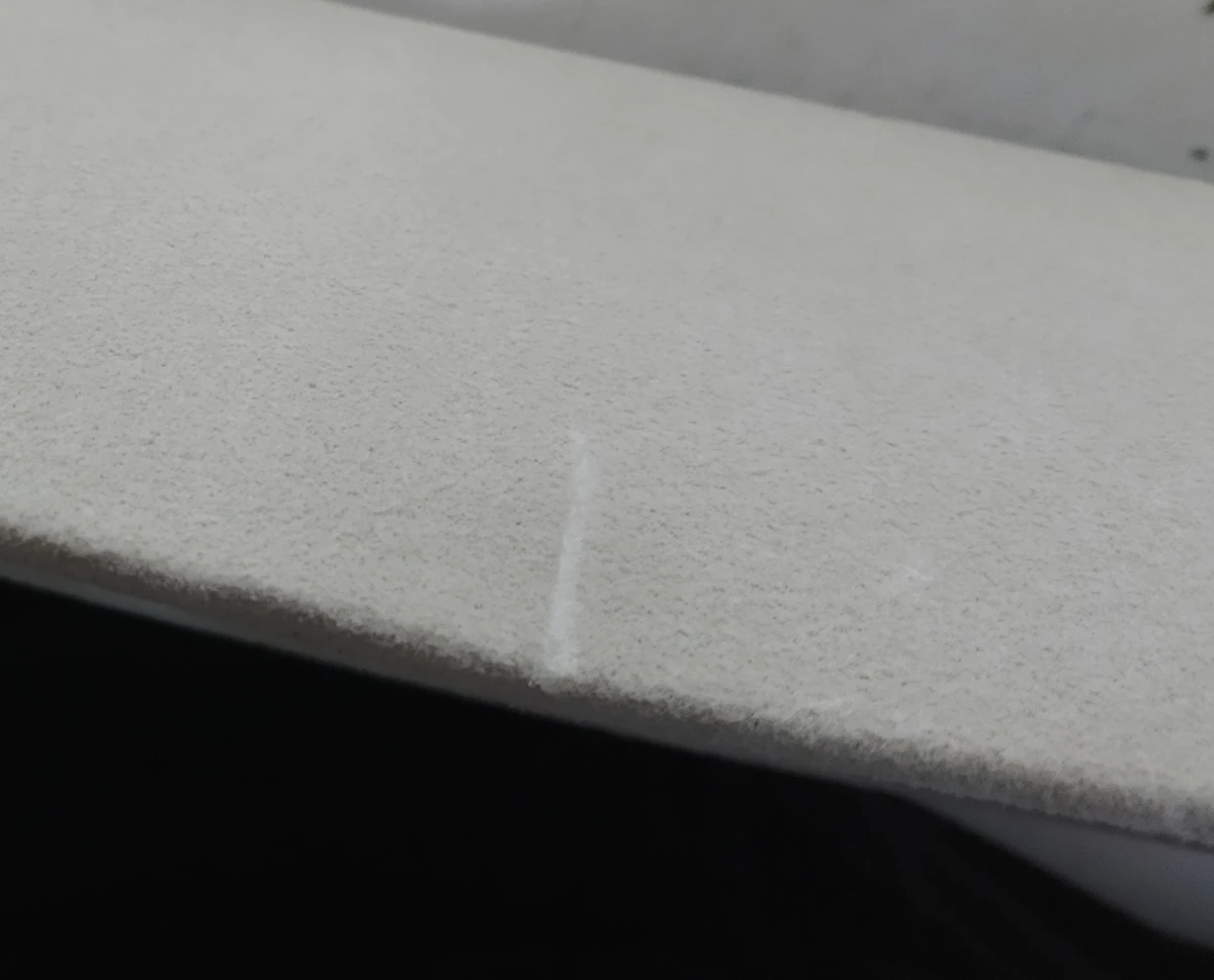 7 Облицювання скла основного дверей заднього правого ALC CRM (з пошкодженнями) Tesla model X 1052334-07-G