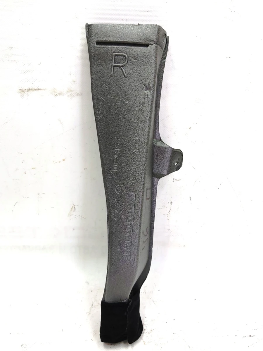 13 Right hand front b-pillar feeder connector soft Tesla Model X 1053896-00-B