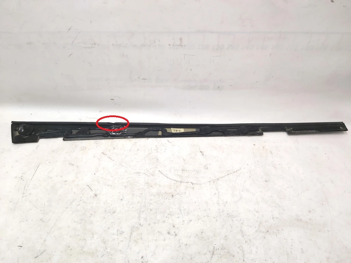 3 Панель зовнішня декоративна даху права метал Tesla model S 1053619-S0-B