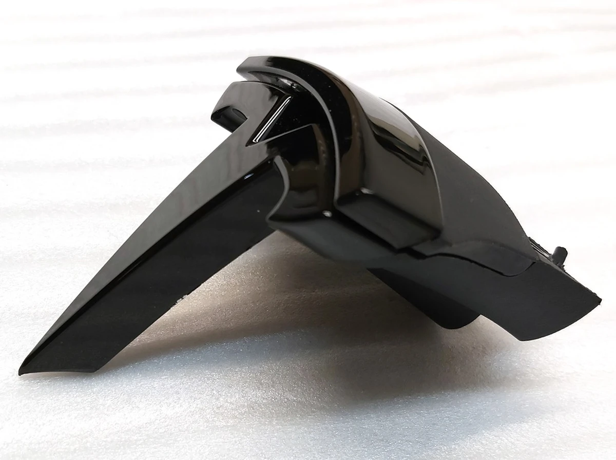 2 T-BADGE, FR FASCIA BLACK Tesla Model S REST 1056386-00-F