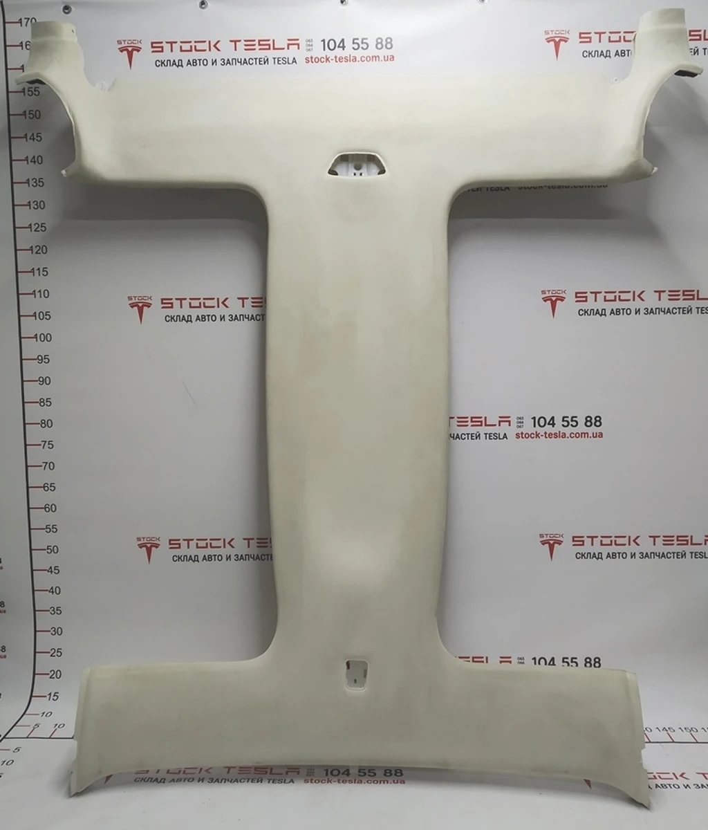 1 Облицювання стелі NEW ALCANTARA CREAM Tesla model X 1053921-07-L