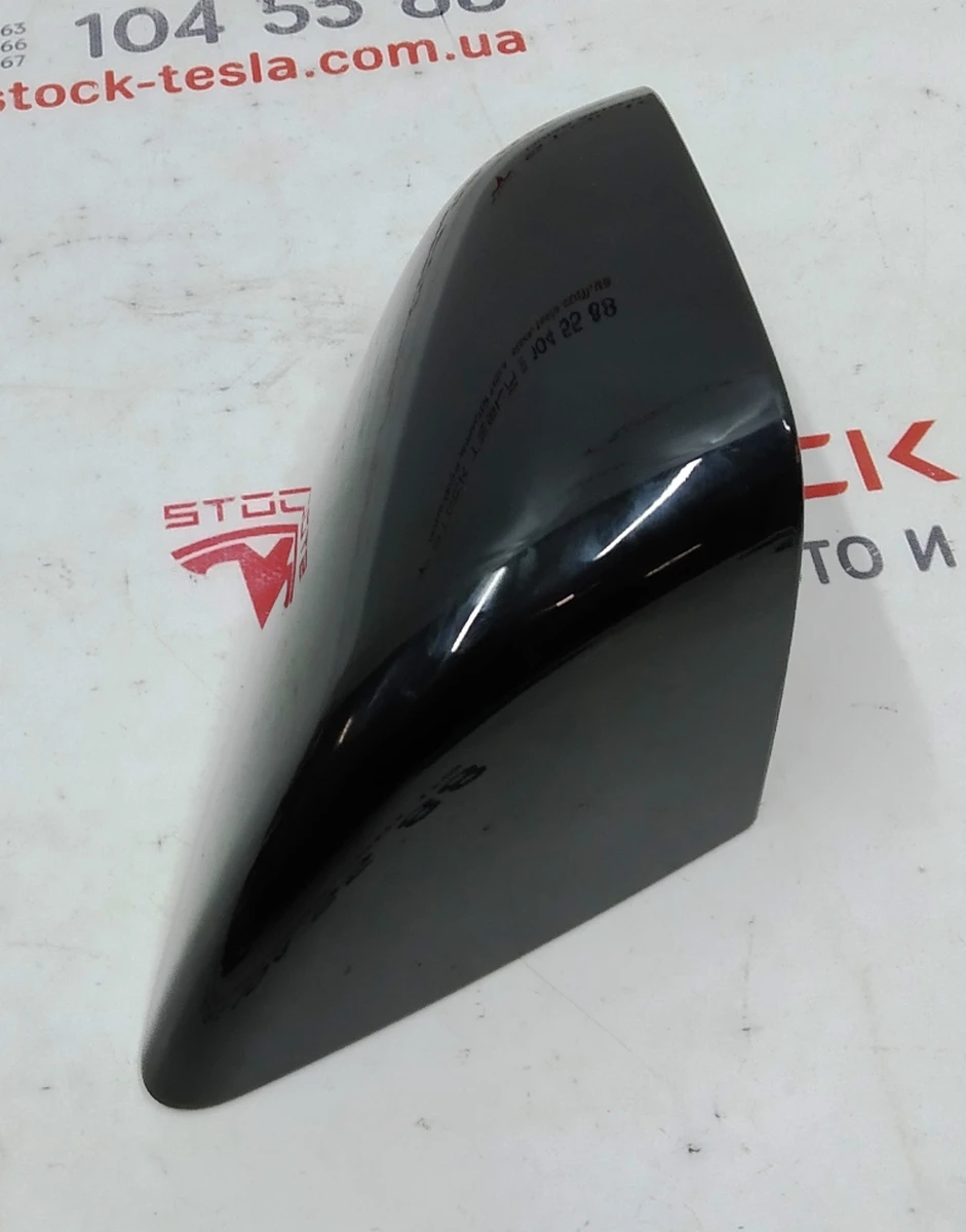 4 Накладка зеркала наружного правого верхняя (скорлупа) черный PBSB Tesla Model X 1054431-01-D