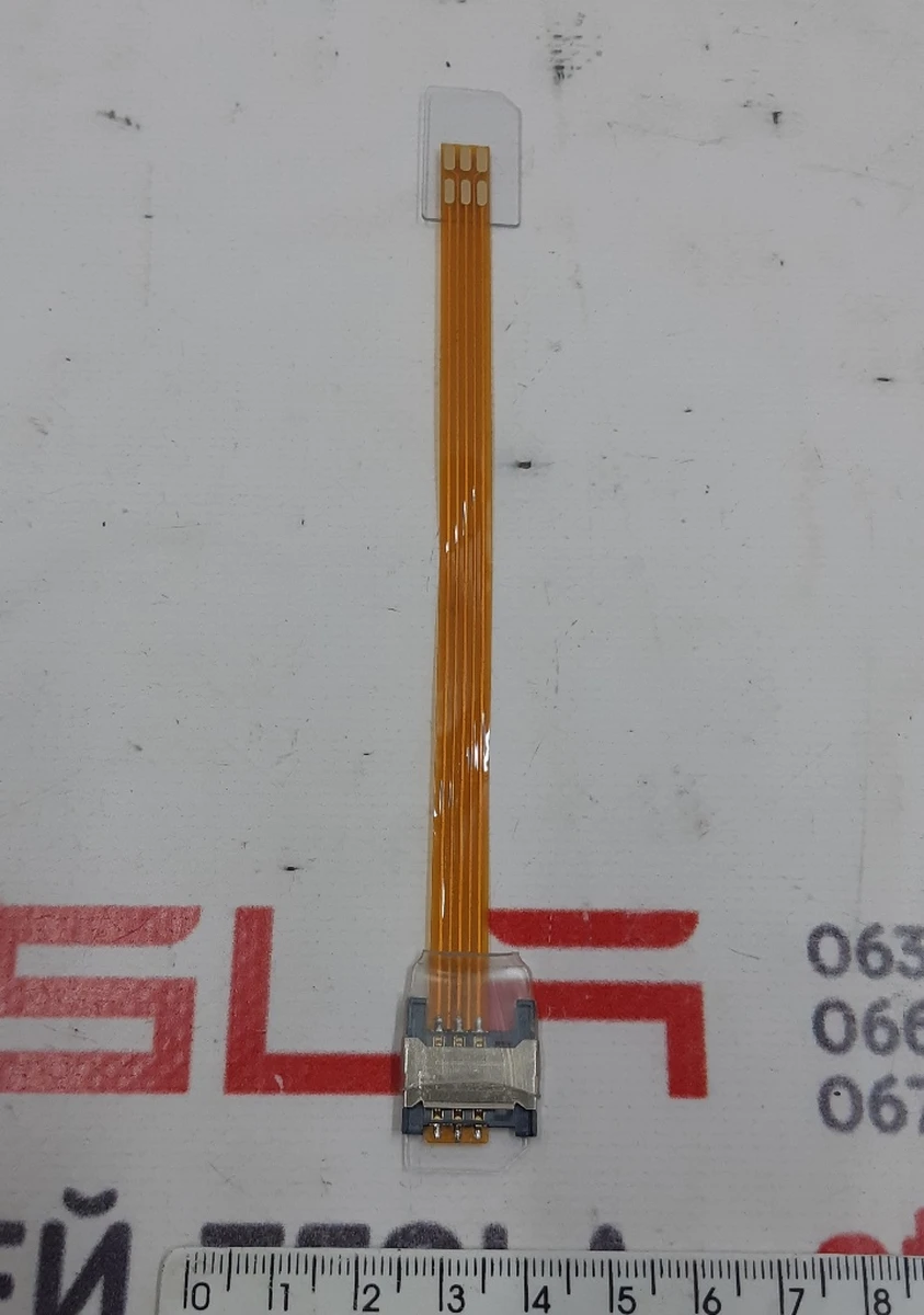 Шлейф-удлиннитель SIM NEW Tesla model S REST X 3 1054968-01-B