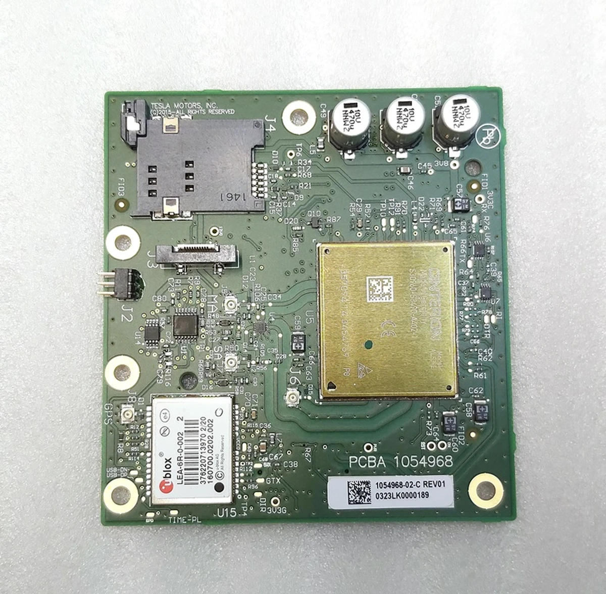 4 Модем EU (LTE) REV01 TEGRA Tesla model S, model S REST, model X 1054968-02-C