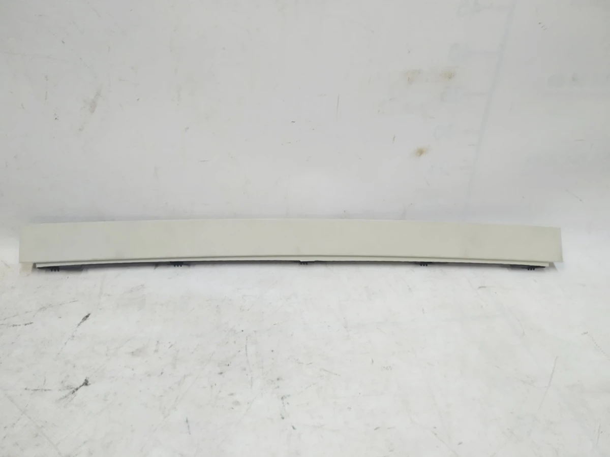 3 Assembly, falcon door upper trim mid - right hand NEW ALCANTARA CREAM Tesla Model X 1055011-07-E