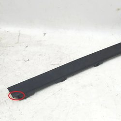 3 Облицювання дверей задньої правої верхня ALCN BLK Б/В Tesla Model X 1055011-04-E