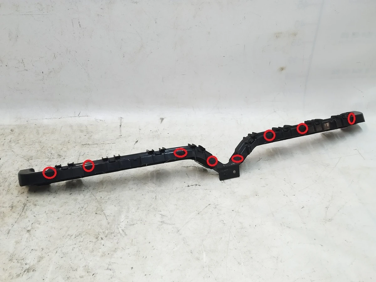 4 Кронштейн гриля направляюча бампера переднього (пошкодження) Tesla Model X 1055069-00-E