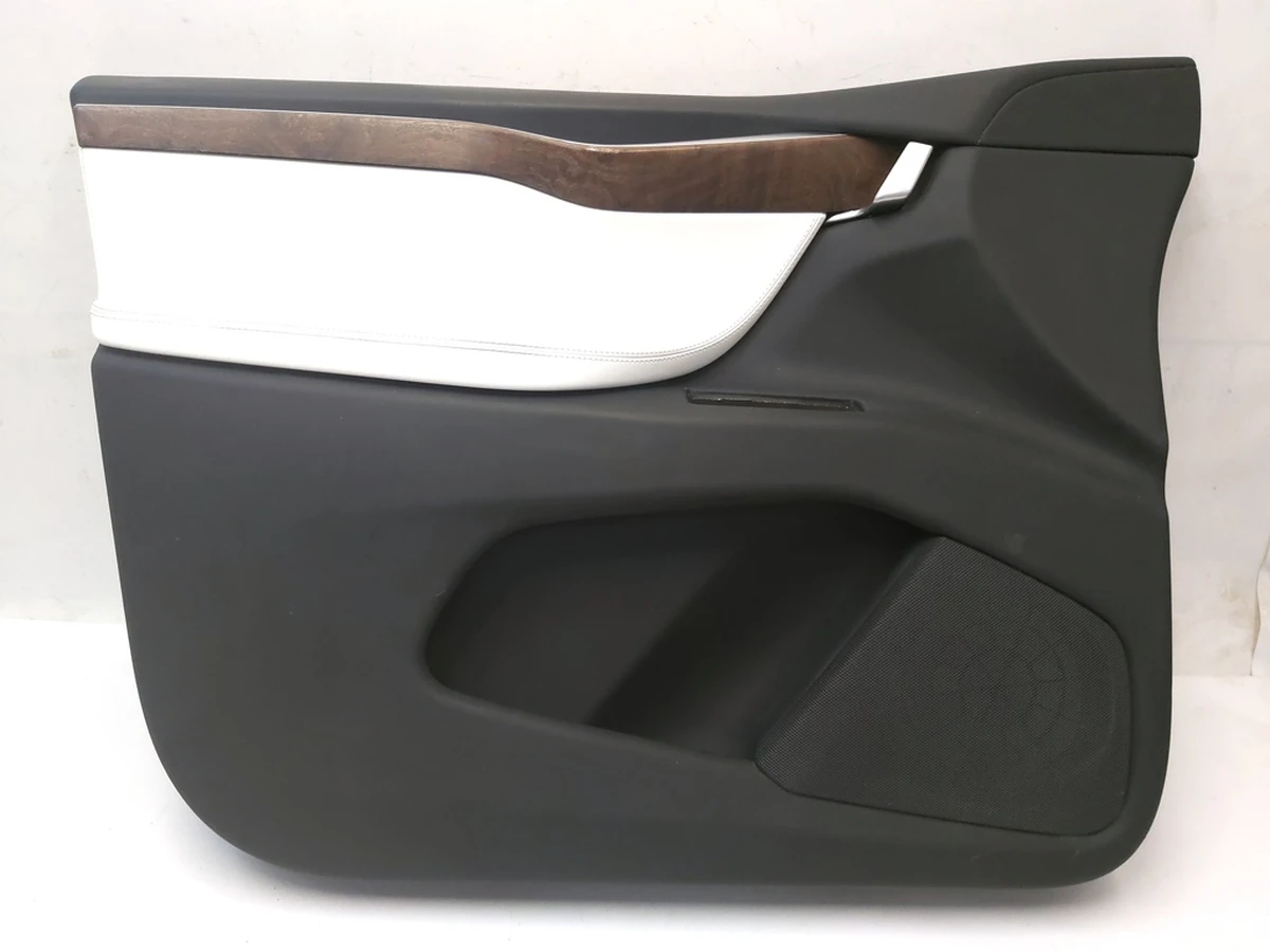 1 DOOR TRIM ASSEMBLY FRONT LEFT HAND PREMIUM PUR B WHITE Tesla Model X 1055327-18-M