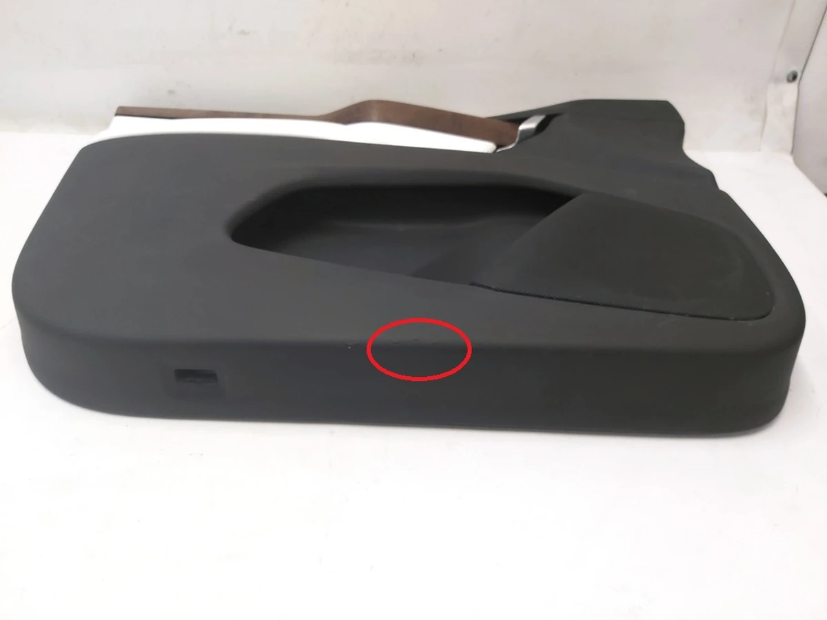 1 DOOR TRIM ASSEMBLY FRONT LEFT HAND PREMIUM PUR B WHITE Tesla Model X 1055327-18-M