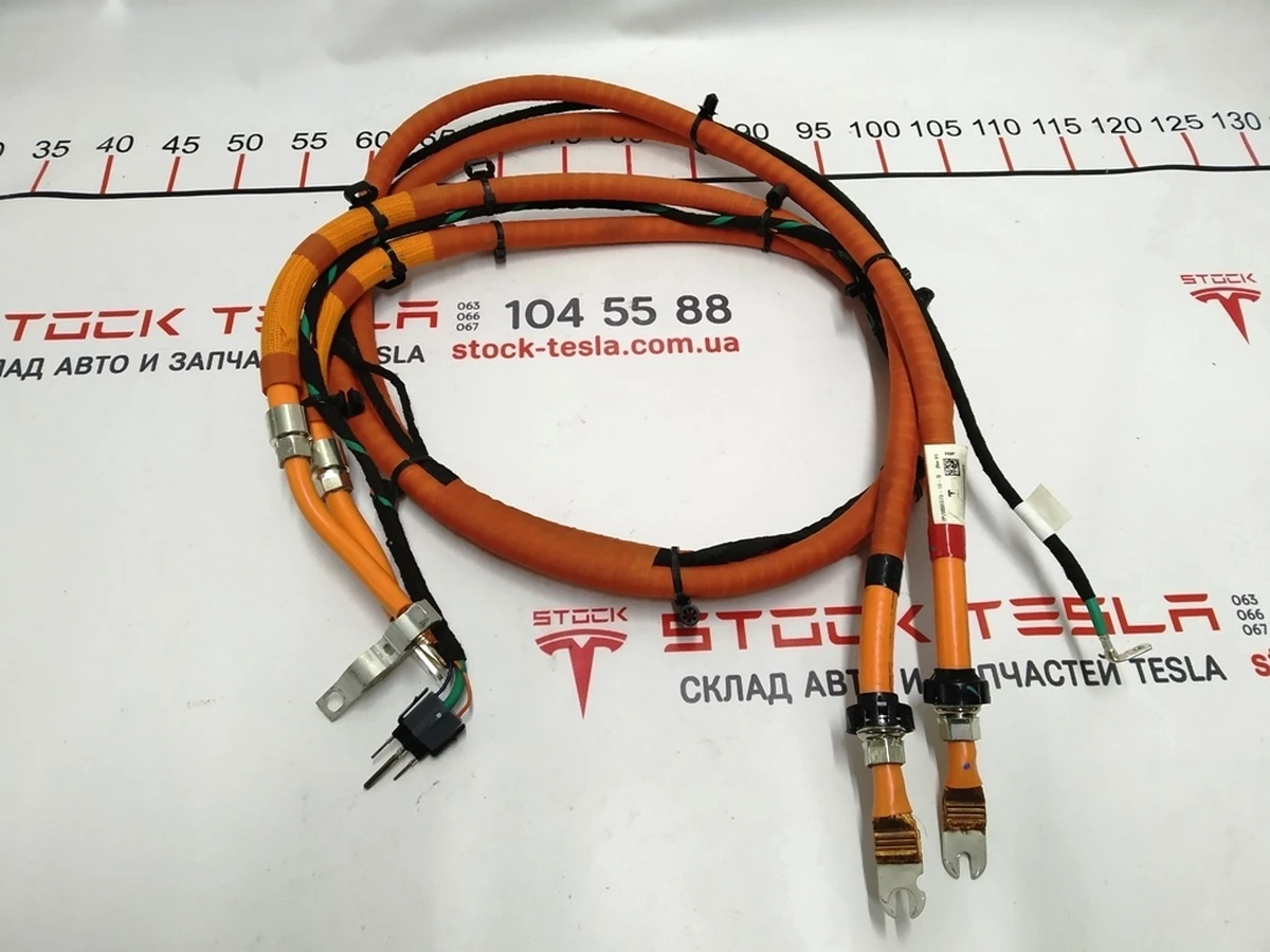 11 High voltage charging port cable (complete with earth cable) AWD Tesla model S REST 1055873-10-G