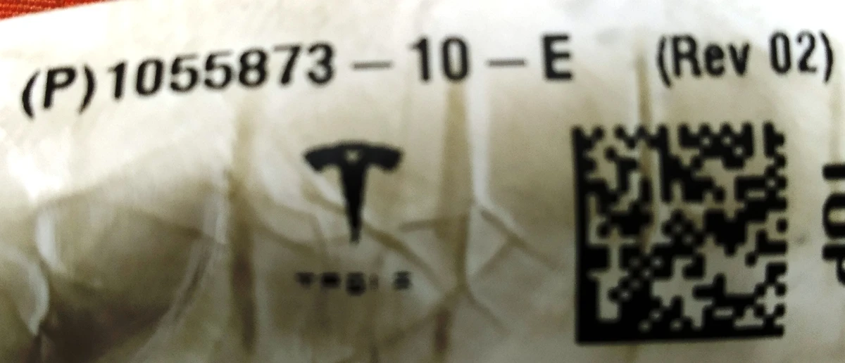 11 Кабель високовольтний порту зарядки (у зборі з заземлюючим кабелем) AWD Tesla model S REST 1055873-10-G