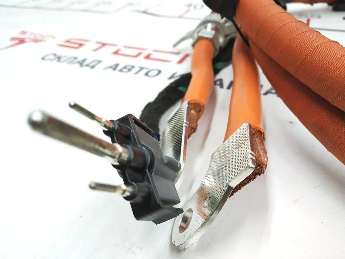 11 High voltage charging port cable (complete with earth cable) AWD Tesla model S REST 1055873-10-G