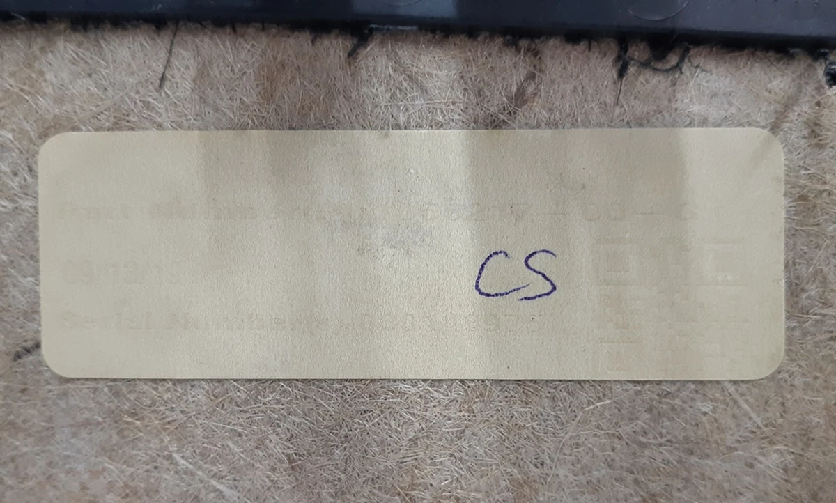 23 Carpet rear trunk Tesla model X 1056217-00-G