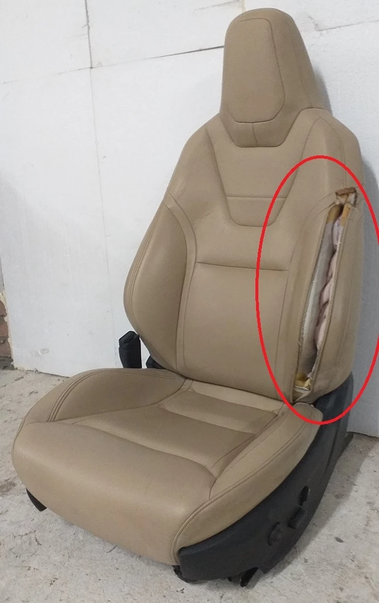 Сидіння водія в зборі (без блоку пам'яті положень) NEXT GEN TAN (GEN 2) (з ушкодженнями) Tesla model S, model S REST 1056258-03-B