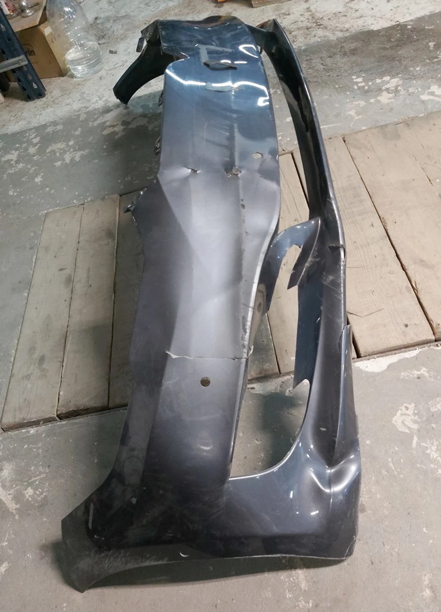 1 Бампер передний MIDNIGHT SILVER METALLIC-PMNG с повреждением Tesla model S REST 1056370-00-B