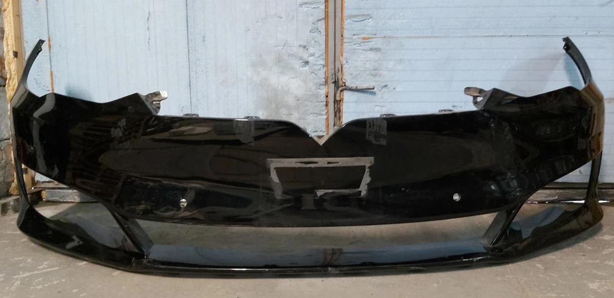 1 Бампер передній під 6 парктроників PBSB у зборі Tesla model S REST 1056370-S1-A